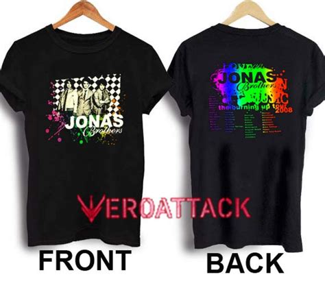 jonas brothers concert tshirt